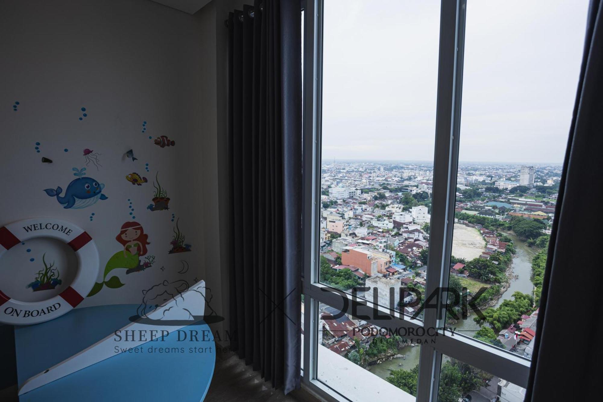 Delipark Mall Premium Empire Luas 90meter 3toilet Apartemen Medan