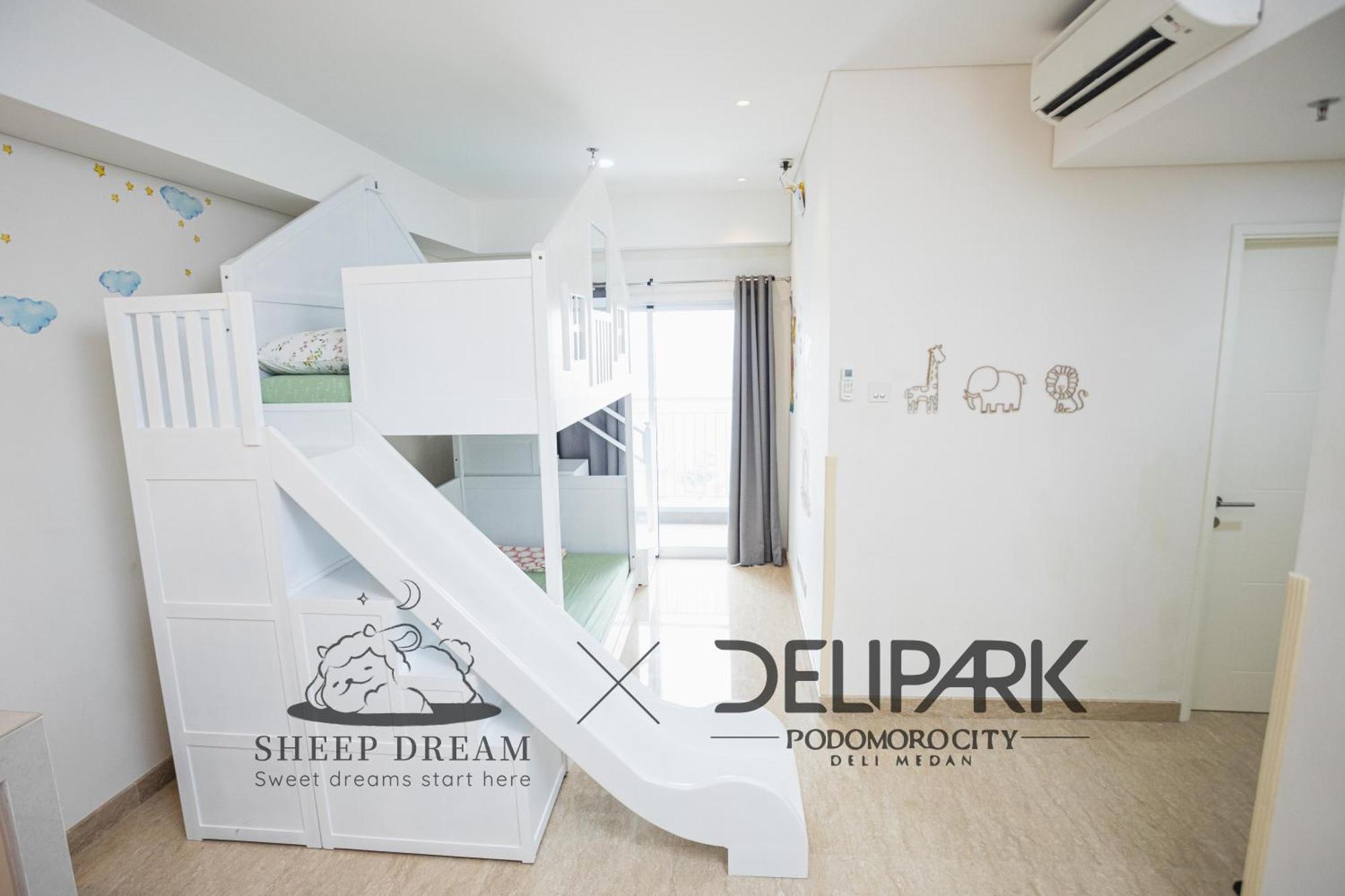 Apartemen Delipark Mall Premium Empire Luas 90meter 3toilet Medan
