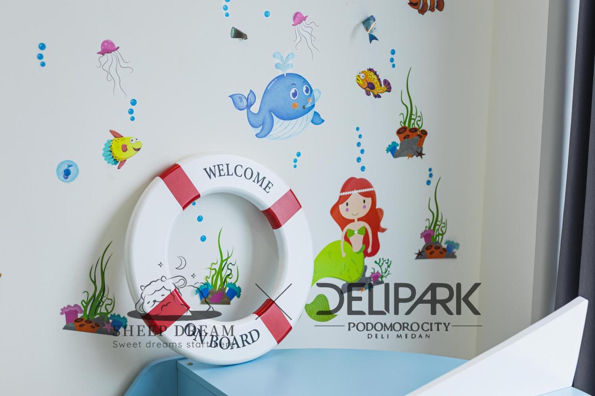 Apartemen Delipark Mall Premium Empire Luas 90meter 3toilet Medan